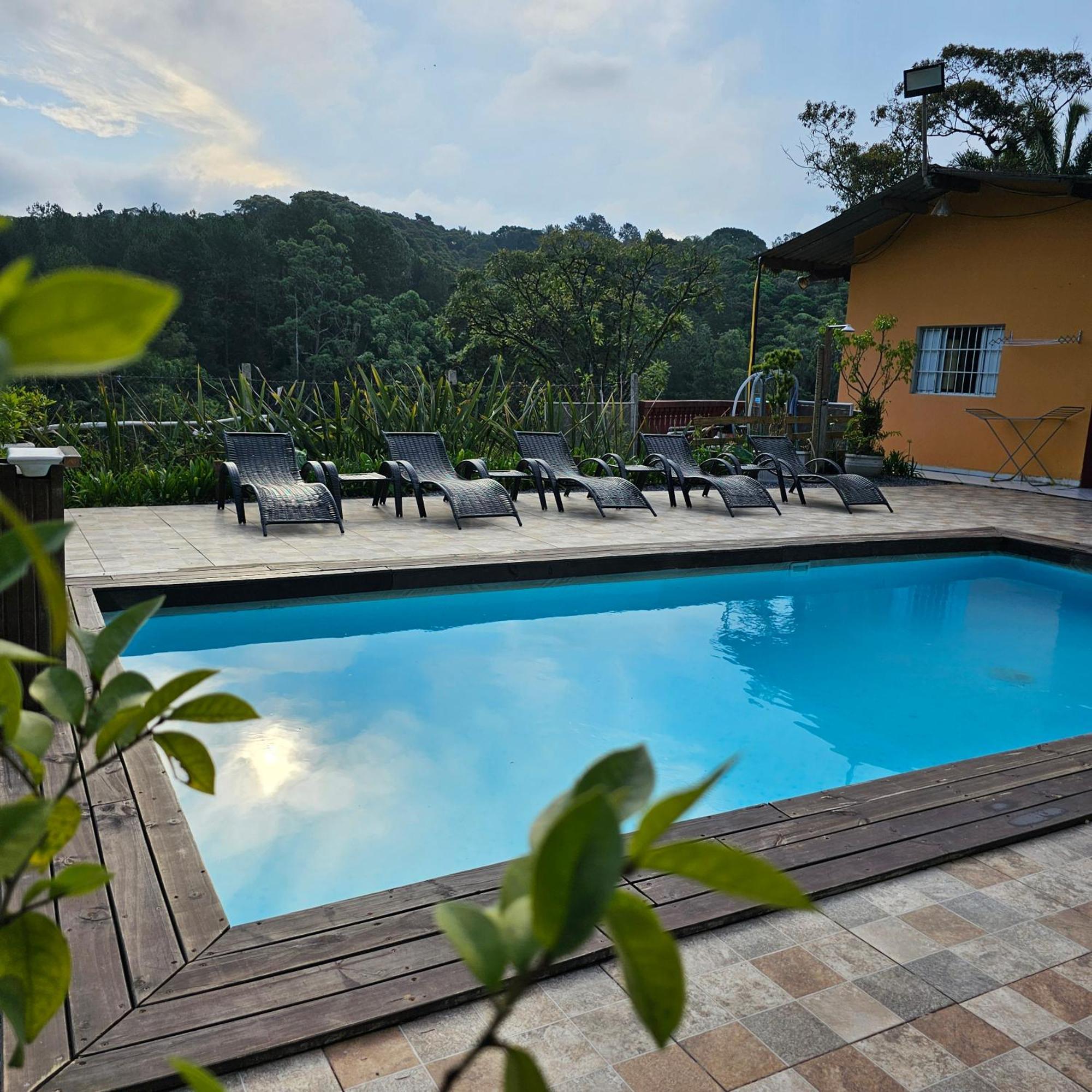 Piscina Aquecida 65Km De Sao Paulo Capital Sitio Chacara Casa Villa Juquitiba Exterior photo